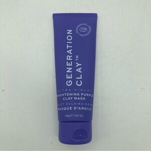 NWT Generation Clay Ultra Violet Brightening Purple Clay Mask 3.9 oz.